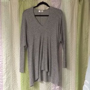 A slouchy, comfy, soft v neck flows boho style top